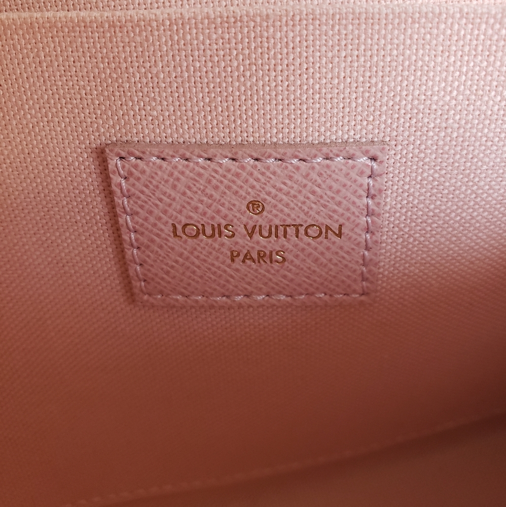 LOUIS VUITTON Felicie Pochette - Damier Azure - Picture 10 of 16